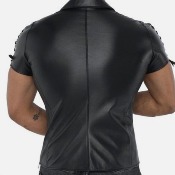 Men's North Bound Leather Lace Up Top Sz Med - Picture 3 of 13